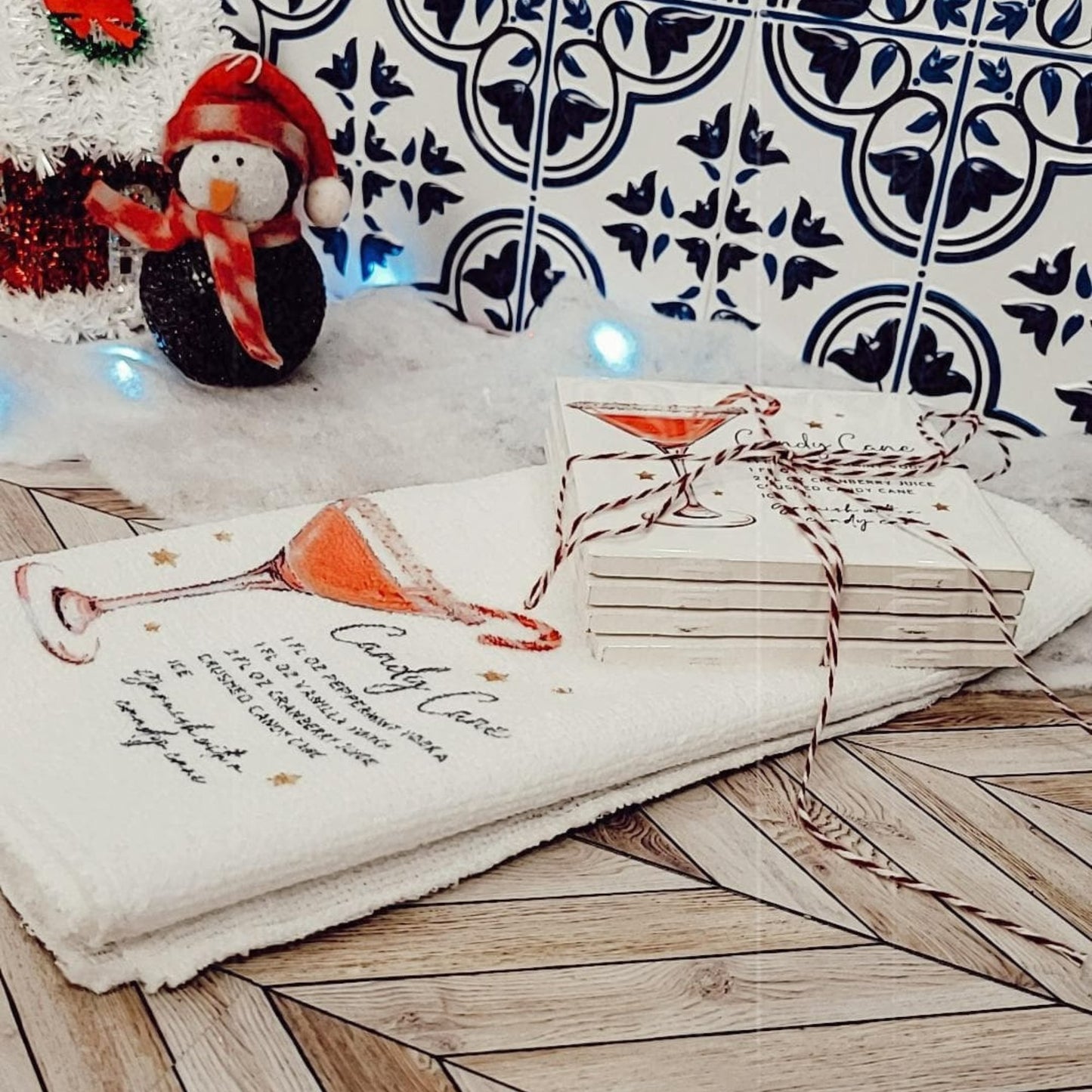 Christmas Bar Towels - Oddsizes