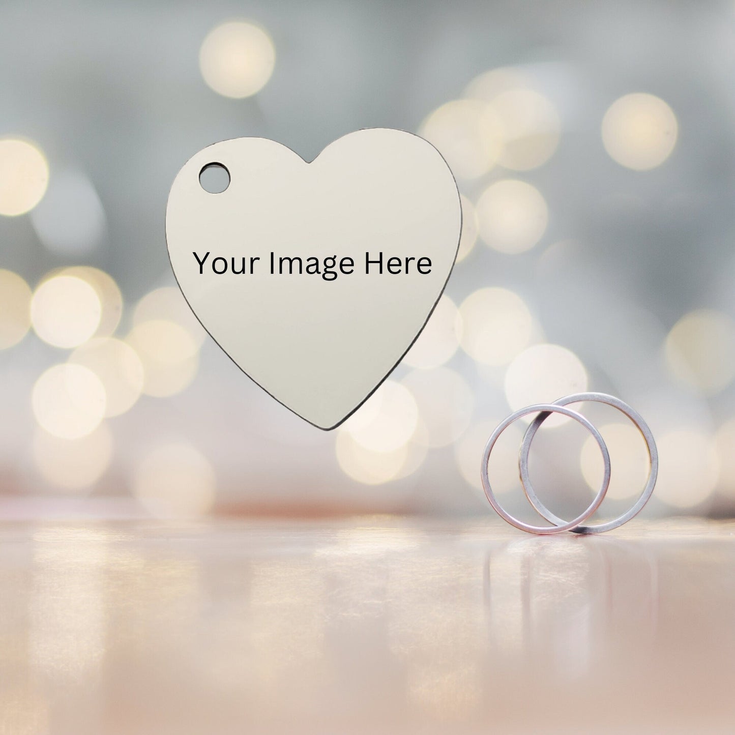 Custom Wedding Favor Keychains with Handmade Tassel - Thank you for attending - Oddsizes