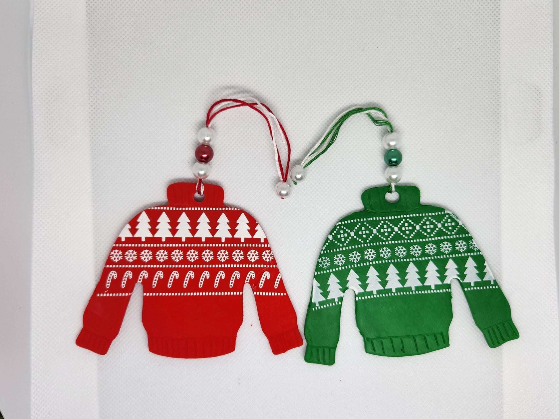 Ugly Christmas Sweater Ornaments - Oddsizes